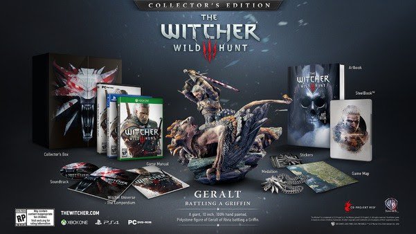 [Aggiornata] The Witcher 3: Wild Hunt - Dettagli sull'edizione per collezionisti e quella digitale