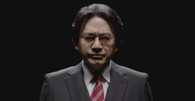 Satoru Iwata in un'immagine dell'E3 2015, poco prima di morire
