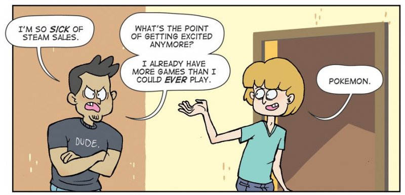 Un fumetto ci svela la verità: Steam è come Pokémon