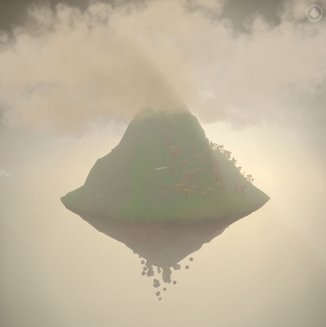 Montagne fluttuanti nel cosmo