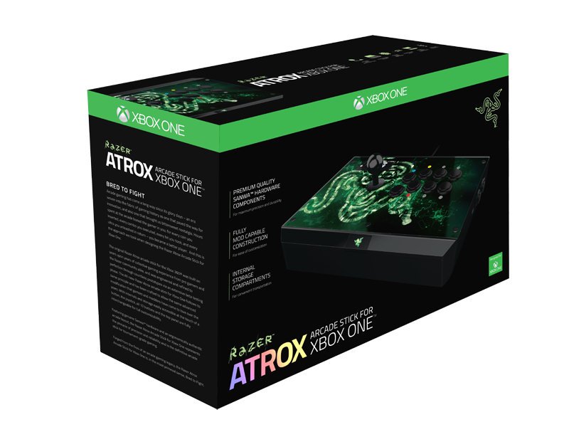 Razer presenta l'Atrox, un joystick arcade moddabile per Xbox One dal prezzo eccezionale