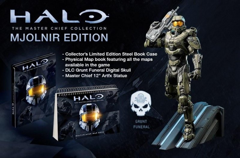 Halo: The Master Chief Collection - Presentate le edizioni speciali Limited e Mjolnir
