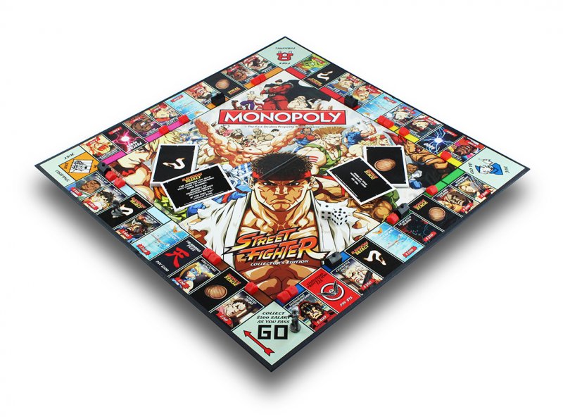 Disponibile una versione del Monopoly dedicata alla serie Street Fighter
