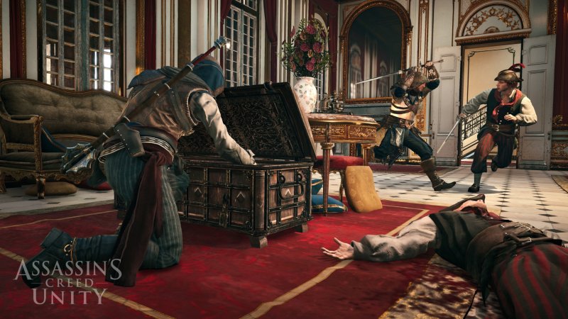Il nuovo aggiornamento di Assassin's Creed Unity sblocca gli scrigni legati alla companion app Il nuovo aggiornamento di Assassin's Creed Unity sblocca gli scrigni legati alla companion app