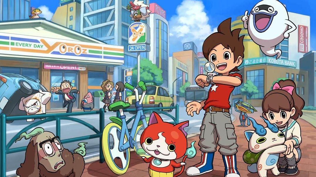 I protagonisti di Yo-kai Watch