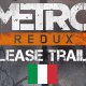 Metro Redux - Trailer di lancio