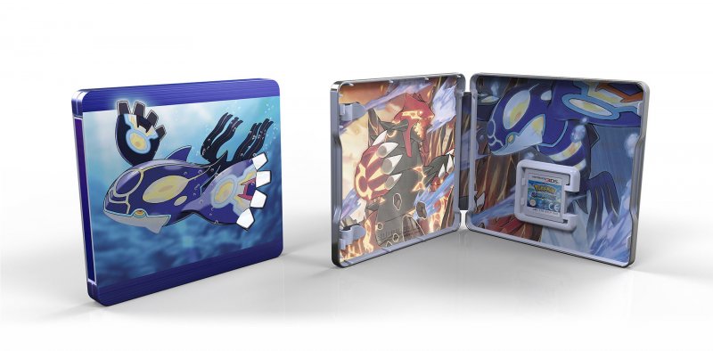 Lussuosi steelbook per Pokémon Rubino Omega e Pokémon Zaffiro Alpha Lussuosi steelbook per Pokémon Rubino Omega e Pokémon Zaffiro Alpha