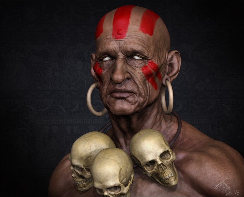 Vediamo questo Dhalsim particolarmente vissuto di Fabiano di Liso Vediamo questo Dhalsim particolarmente vissuto di Fabiano di Liso