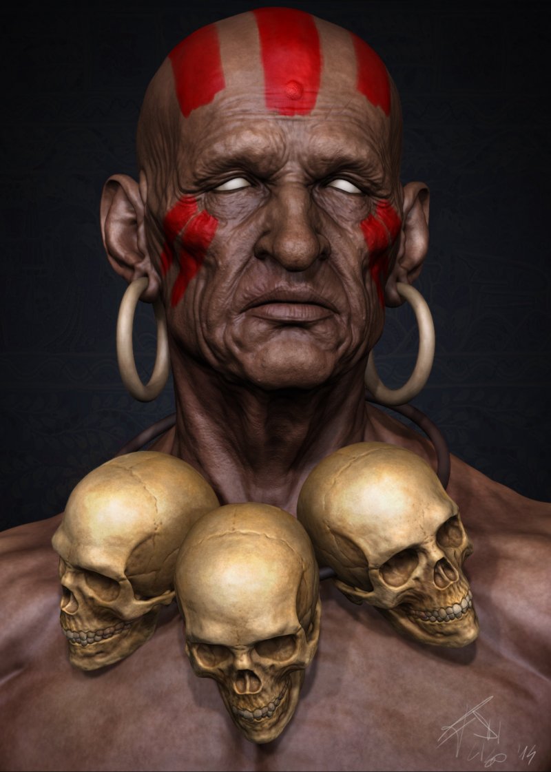 Vediamo questo Dhalsim particolarmente vissuto di Fabiano di Liso Vediamo questo Dhalsim particolarmente vissuto di Fabiano di Liso