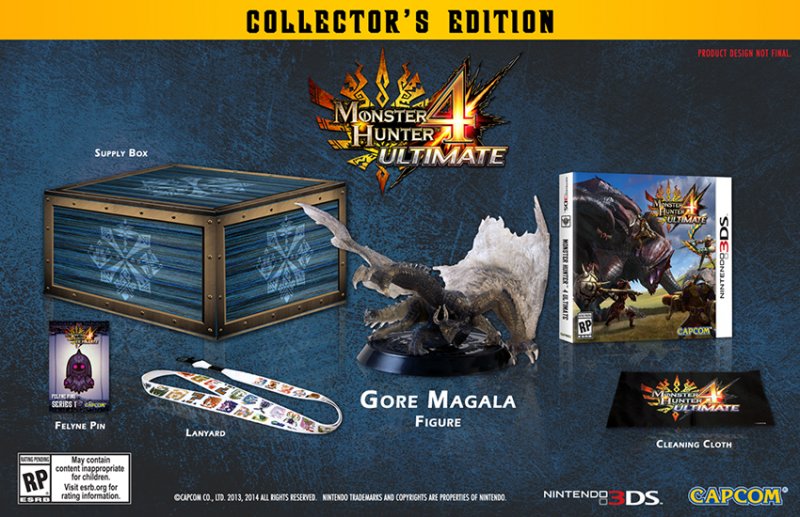 Monster Hunter 4 Ultimate - Ecco la Collector's Edition per il nord America Monster Hunter 4 Ultimate - Ecco la Collector's Edition per il nord America