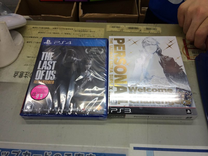 The Last of Us Remastered e Persona 4 Arena Ultimax fra i giochi più venduti.