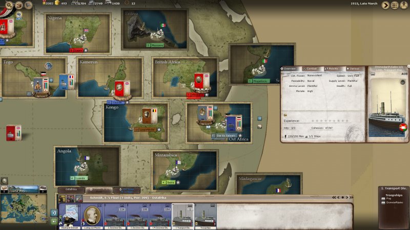 Le schermate informative sono moltissime