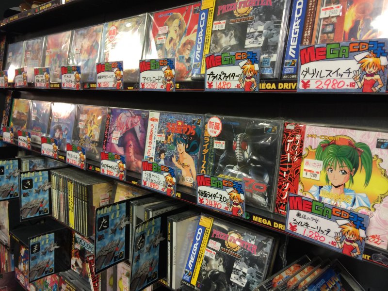 Il retrogaming e l'usato a Tokyo