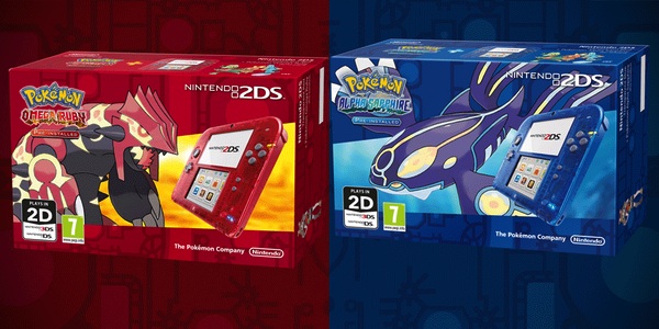 Nintendo annuncia due nuove colorazioni trasparenti di Nintendo 2DS, in concomitanza con il lancio di Pokémon
