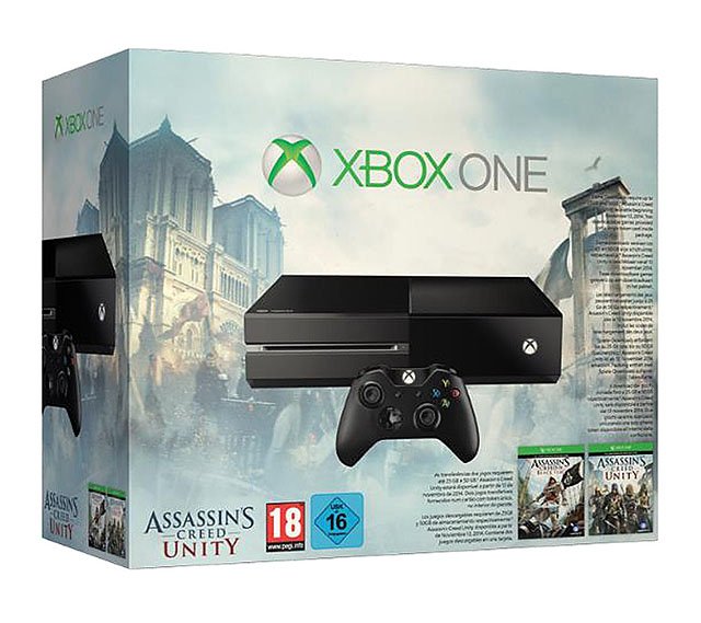 Spunta un bundle con Xbox One, Assassin's Creed Unity e Assassin's Creed IV: Black Flag Spunta un bundle con Xbox One, Assassin's Creed Unity e Assassin's Creed IV: Black Flag