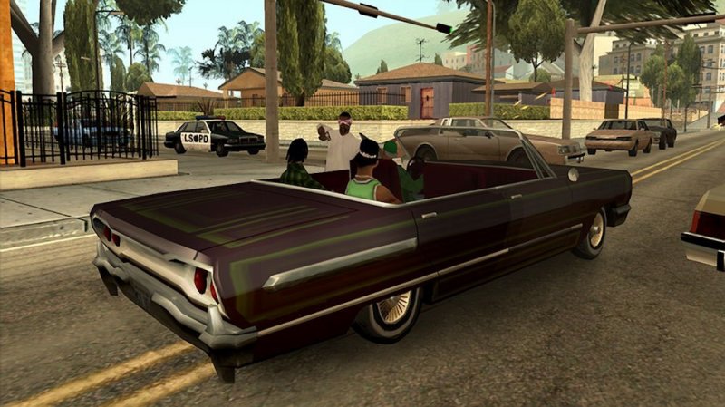 GTA San Andreas, uno screenshot