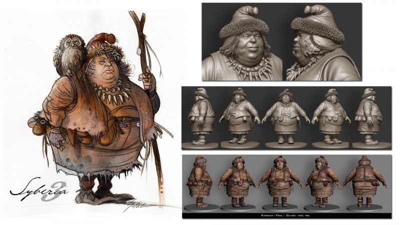 Microids presenta due nuovi personaggi di Syberia 3 Microids presenta due nuovi personaggi di Syberia 3