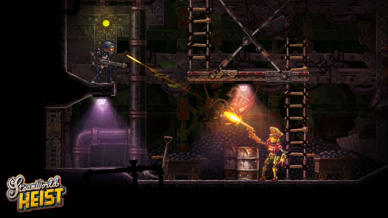 Una nuova immagine di gameplay per SteamWorld Heist