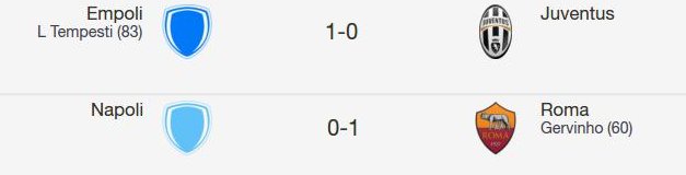 Gli anticipi del sabato Gli anticipi del sabato