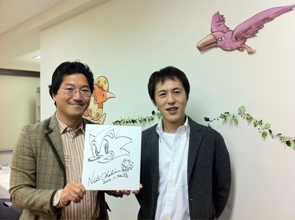 Yuji Naka e Naoto Ohshima