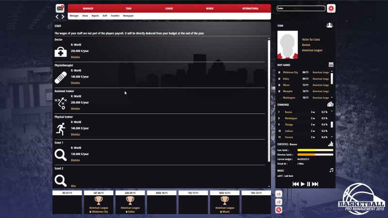 Basketball Pro Management 2015