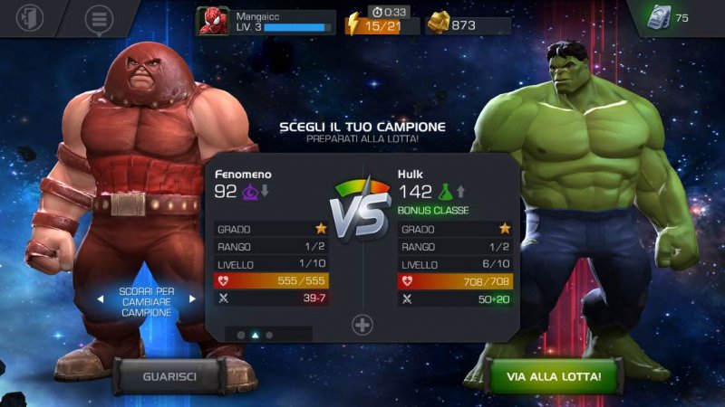 Marvel Sfida dei Campioni