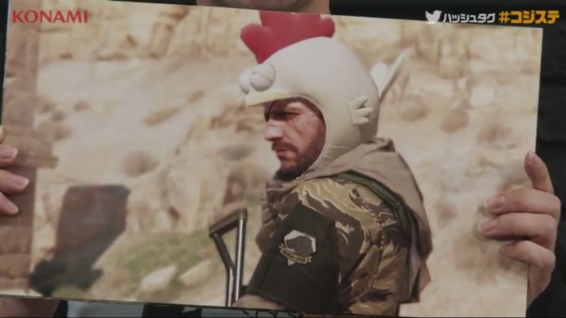 Un elmetto gallinaceo per Metal Gear Solid V: The Phantom Pain