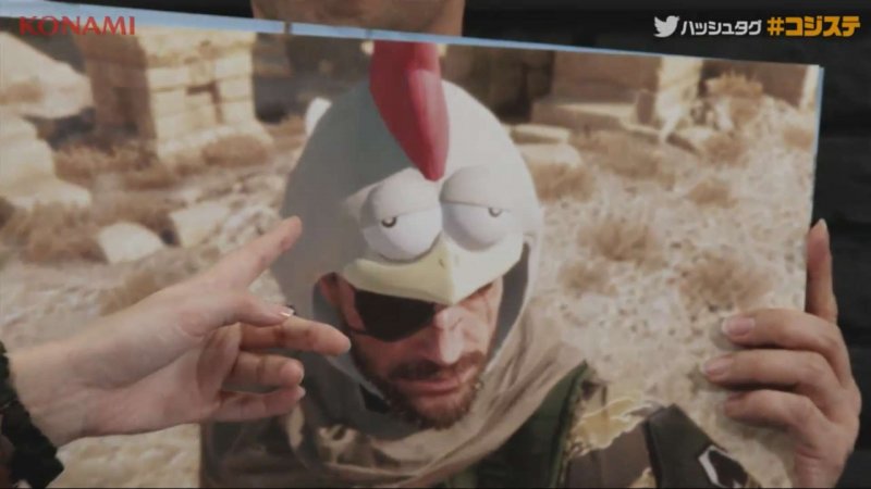 Un elmetto gallinaceo per Metal Gear Solid V: The Phantom Pain