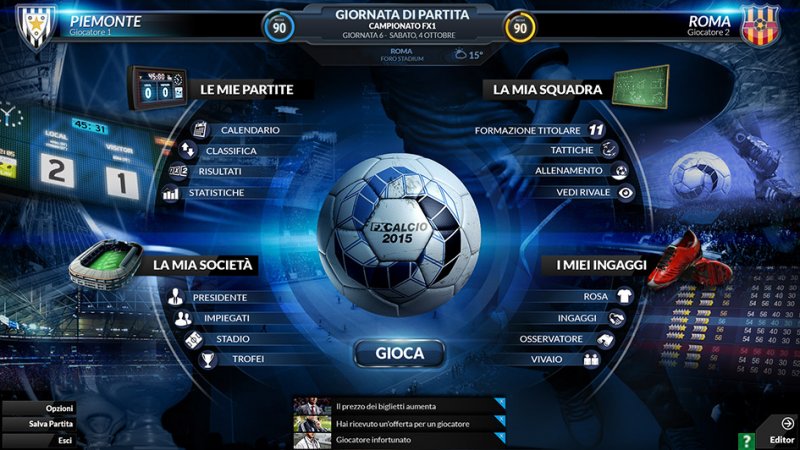 FX Calcio 2015