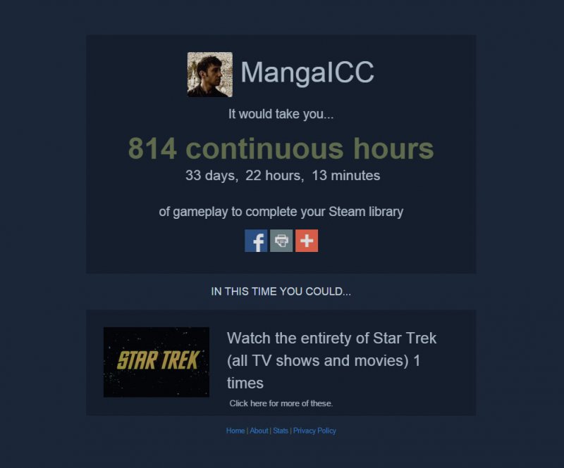 Siete curiosi di sapere quanto ci vorrebbe per completare tutti i giochi che avete su Steam? Siete curiosi di sapere quanto ci vorrebbe per completare tutti i giochi che avete su Steam?