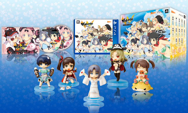 Svelate le edizioni limited di Senran Kagura: Estival Versus