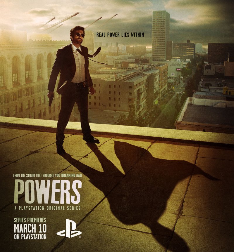 La serie Powers debutterà il 10 marzo su PlayStation Network