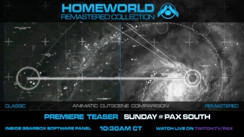 Il primo video di gameplay di Homeworld: Remastered Collection verrà mostrato nel fine settimana Il primo video di gameplay di Homeworld: Remastered Collection verrà mostrato nel fine settimana