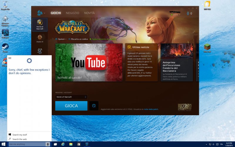 Indovinate qual è il gioco preferito di Cortana? 