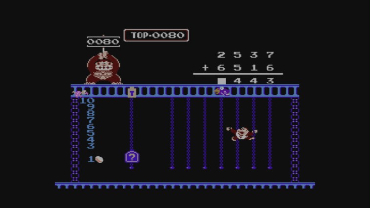 Donkey Kong JR. Math