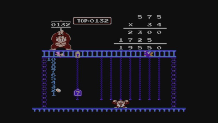Donkey Kong JR. Math