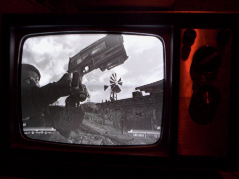 I Fallout andrebbero sempre giocati su dei vecchi televisori in bianco e nero