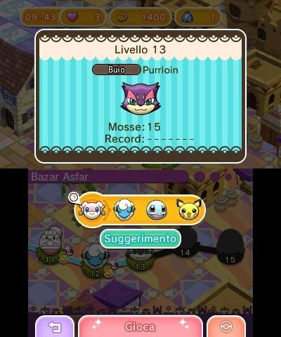 Pokémon Shuffle disponibile da oggi nel Nintendo eShop Pokémon Shuffle disponibile da oggi nel Nintendo eShop