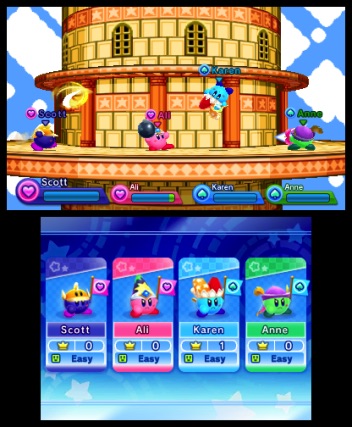 Kirby Fighters Deluxe
