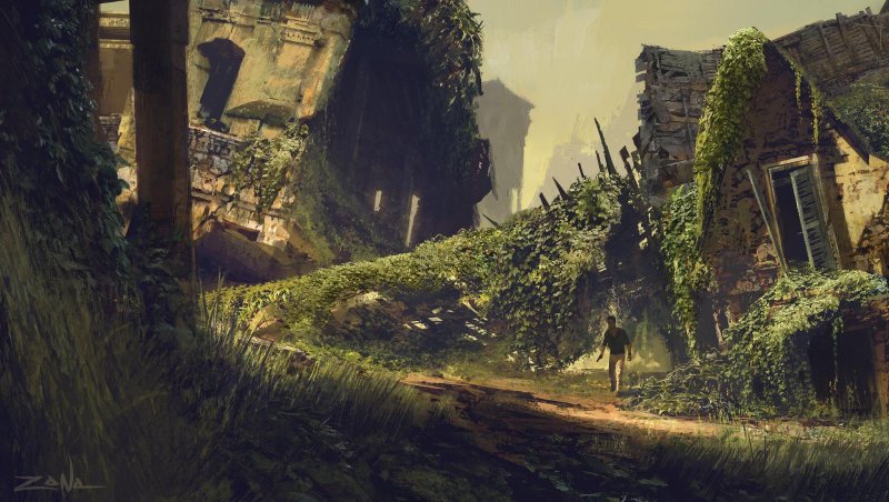 Emerge un nuovo concept art di Uncharted 4: A Thief's End, getta qualche indizio per una ambientazione del gioco?