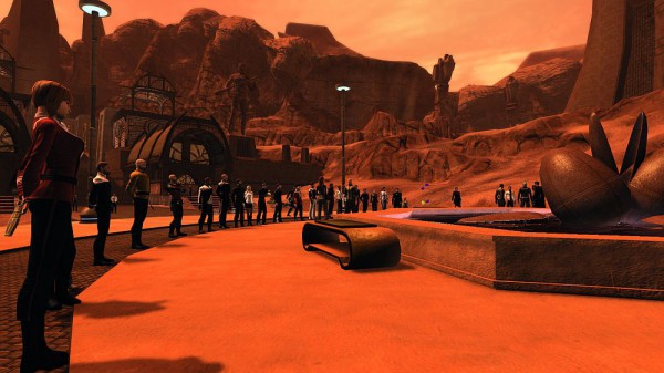 I giocatori di Star Trek Online onorano Leonard Nimoy e Spock sul suo pianeta di origine I giocatori di Star Trek Online onorano Leonard Nimoy e Spock sul suo pianeta di origine