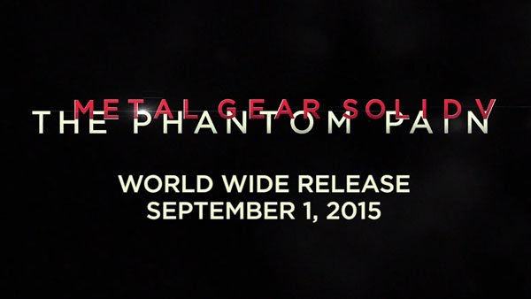 Metal Gear Solid V: The Phantom Pain uscirà a settembre Metal Gear Solid V: The Phantom Pain uscirà a settembre