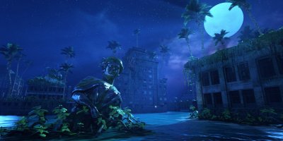 Submerged