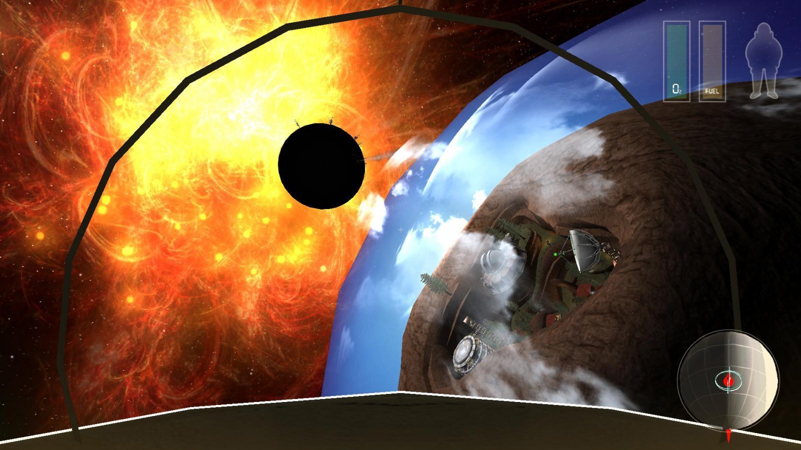 Outer Wilds nello spazio