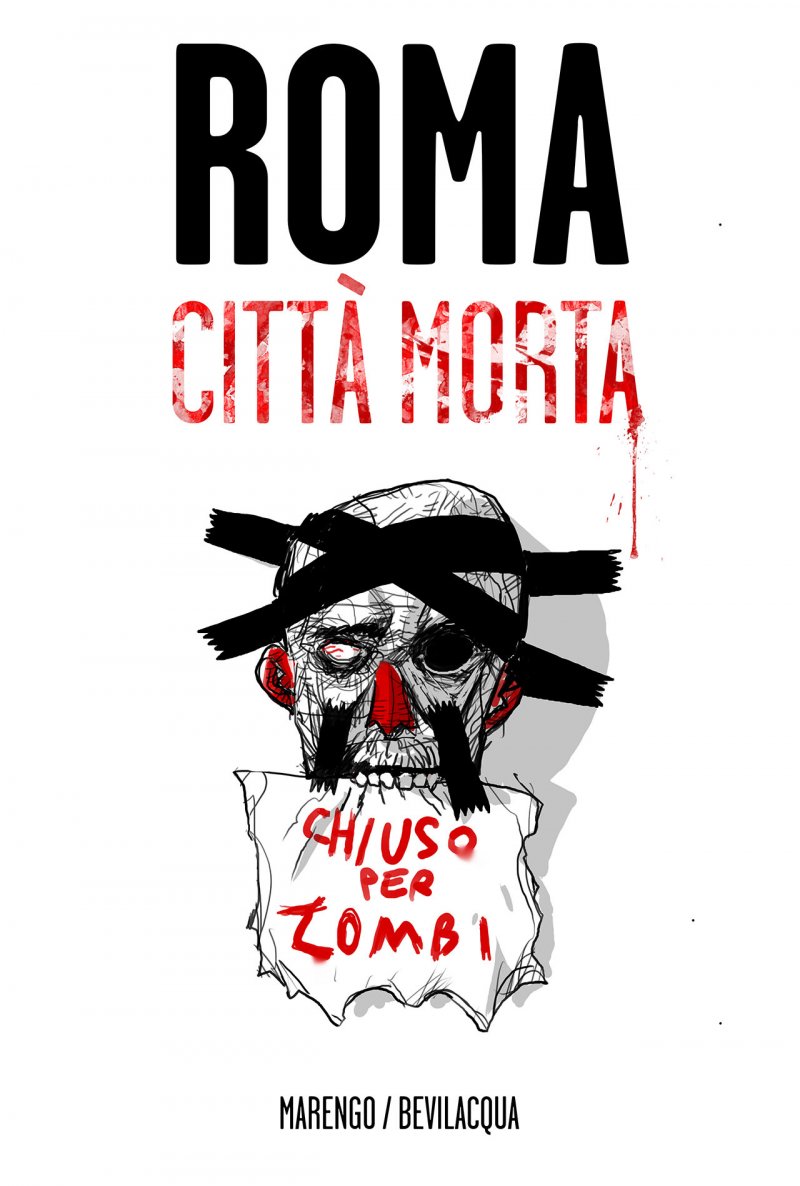 Giacomo 'Keison' Bevilacqua a Cartoomics per l'anteprima di 'Roma Città Morta'