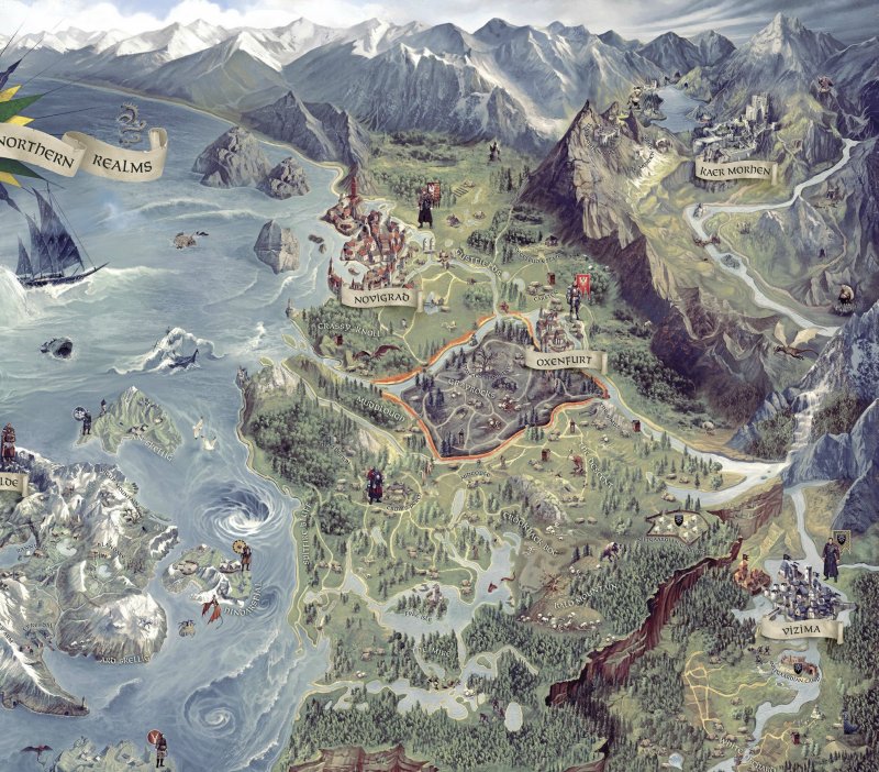 The Witcher 3: Wild Hunt si mostra con quattro nuove immagini e la mappa The Witcher 3: Wild Hunt si mostra con quattro nuove immagini e la mappa