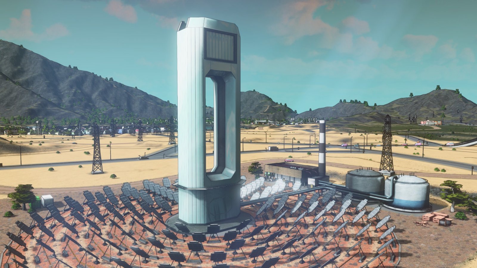 Uno dei monumenti di Cities: Skylines