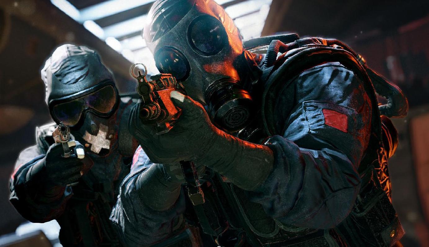 Due personaggi di Rainbow Six Siege
