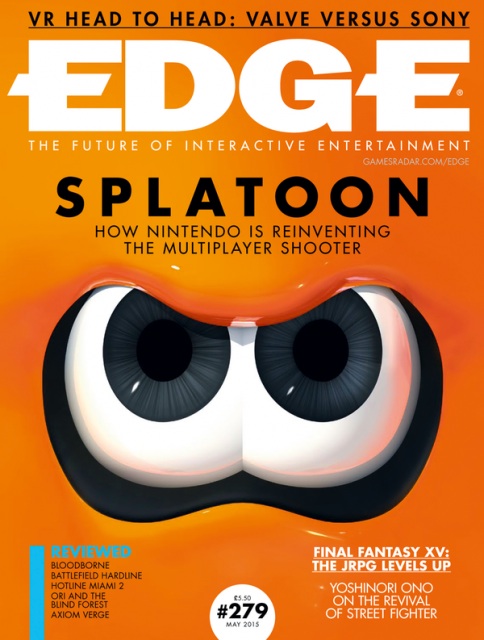 Splatoon conquista la copertina del nuovo numero di Edge Splatoon conquista la copertina del nuovo numero di Edge