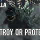 Godzilla - Il trailer "Destroy or Protect"?